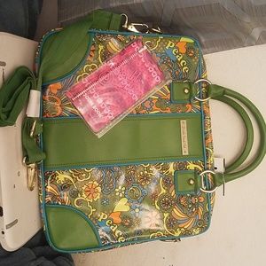 Laptop bag / purse / school bag/ green